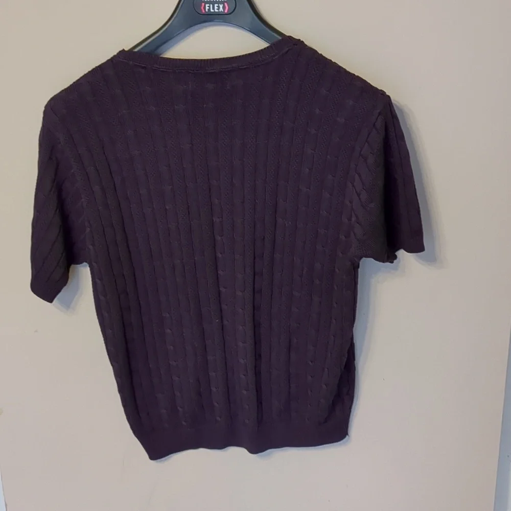 Alfred Dunner Women's Knit Top Size Large Purple - Picture 2 of 3